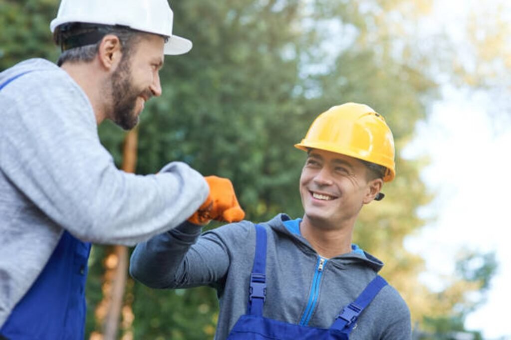 Professional tree service team completing a safe tree removal job in Cuyahoga Falls, OH